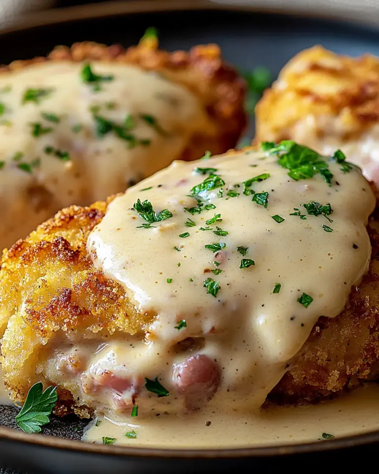 Creamy Chicken Cordon Bleu