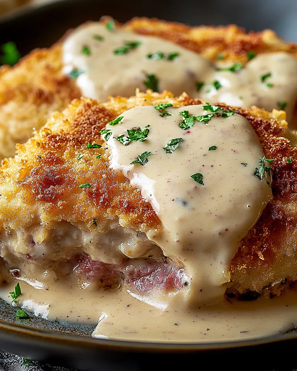 Creamy Chicken Cordon Bleu Creamy