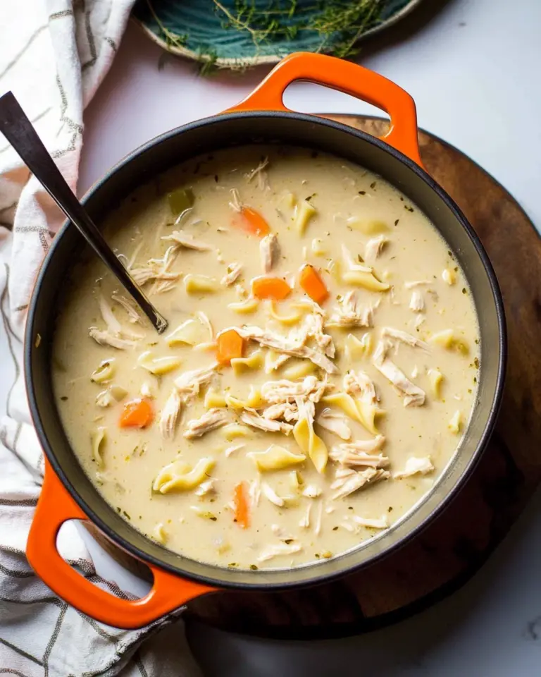 Creamy Chicken Noodle Soup