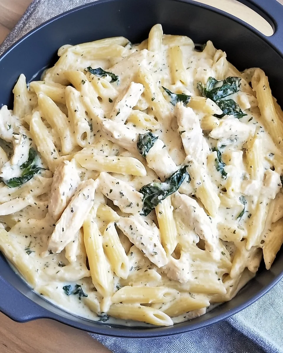 Creamy Chicken Ricotta Pasta Creamy