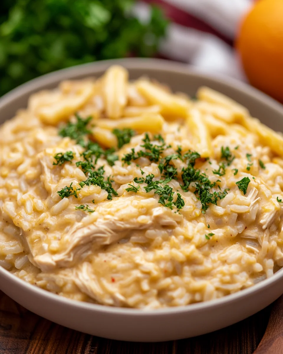 Creamy Chicken and Rice Casserole