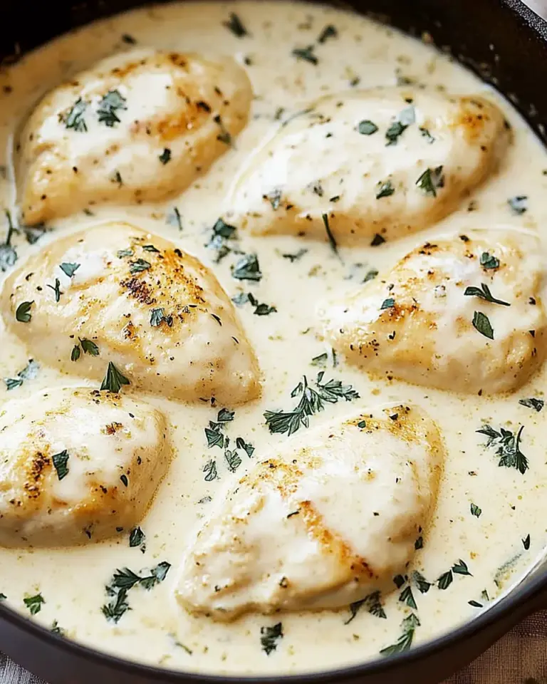 Creamy Garlic Parmesan Chicken
