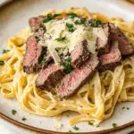 Creamy Garlic Parmesan Steak Pasta Creamy Garlic Parmesan Steak Pasta
