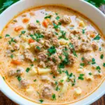 Creamy Parmesan Italian Sausage Ditalini Soup Creamy Parmesan Italian Sausage Ditalini Soup