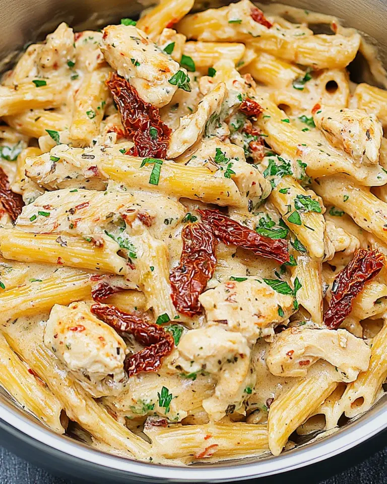 Creamy Sun-Dried Tomato Chicken Pasta