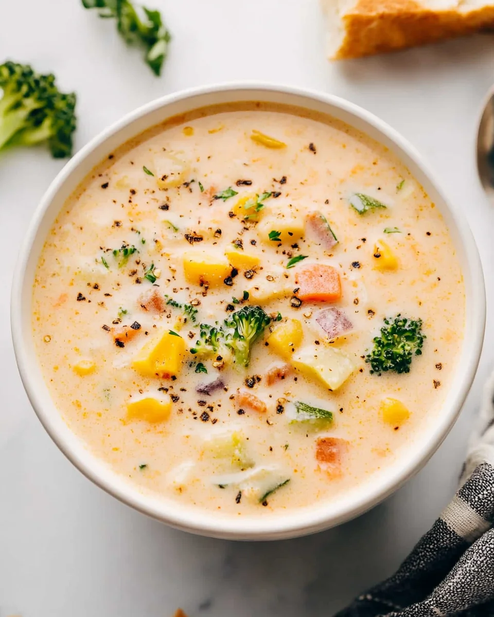 Creamy Vegetable Soup 28 Creamy