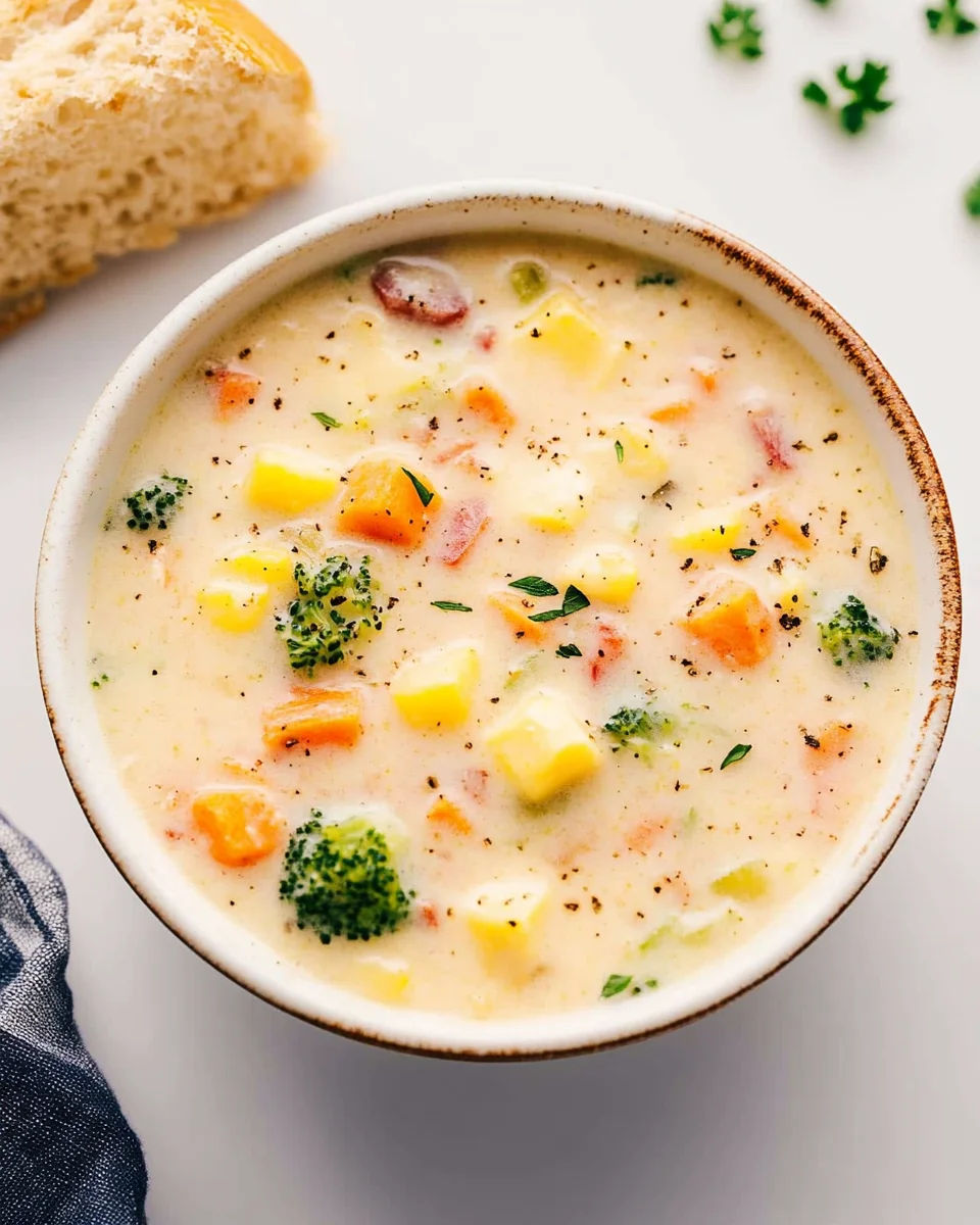 Creamy Vegetable Soup 29 Creamy