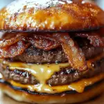 Crispy Bacon Burgers Crispy Bacon Burgers