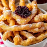 Crispy Funnel Cake Sticks