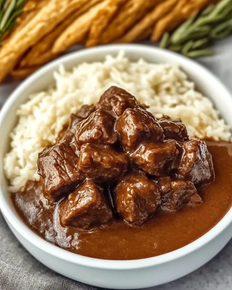 Crock Pot Beef Tips and Gravy