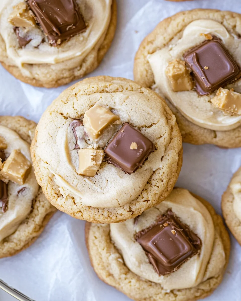 Crumbl Snickers Peanut Butter Cookies Crumbl