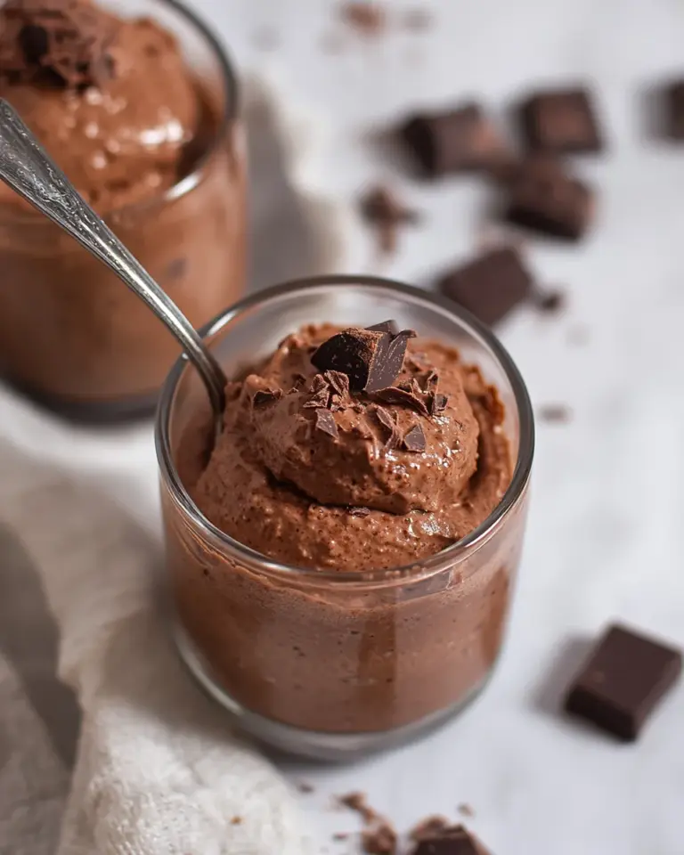 Easy 2-Ingredient Chocolate Mousse