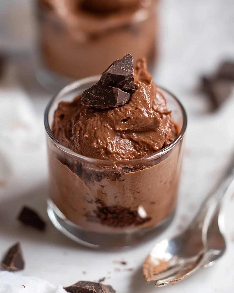 Easy 2-Ingredient Chocolate Mousse Easy