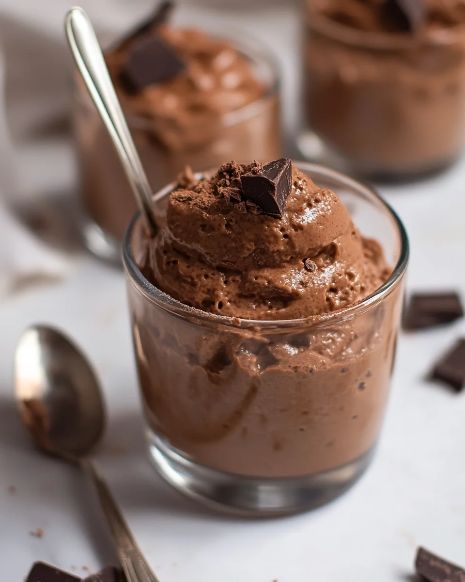 Easy 2-Ingredient Chocolate Mousse Easy