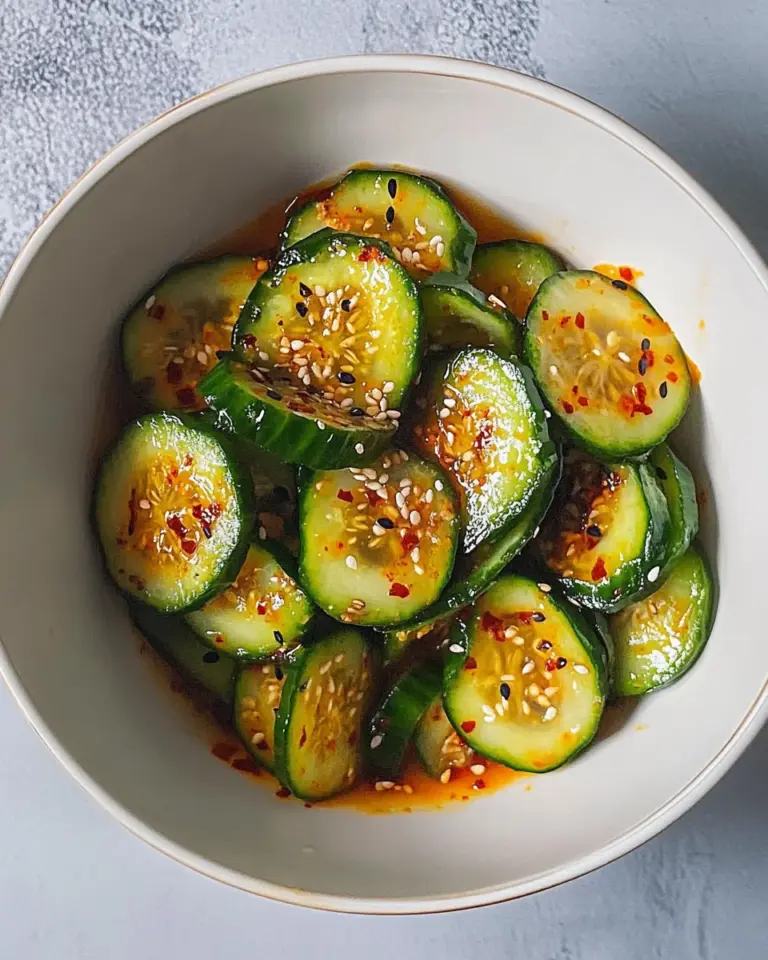Easy Asian Cucumber Salad