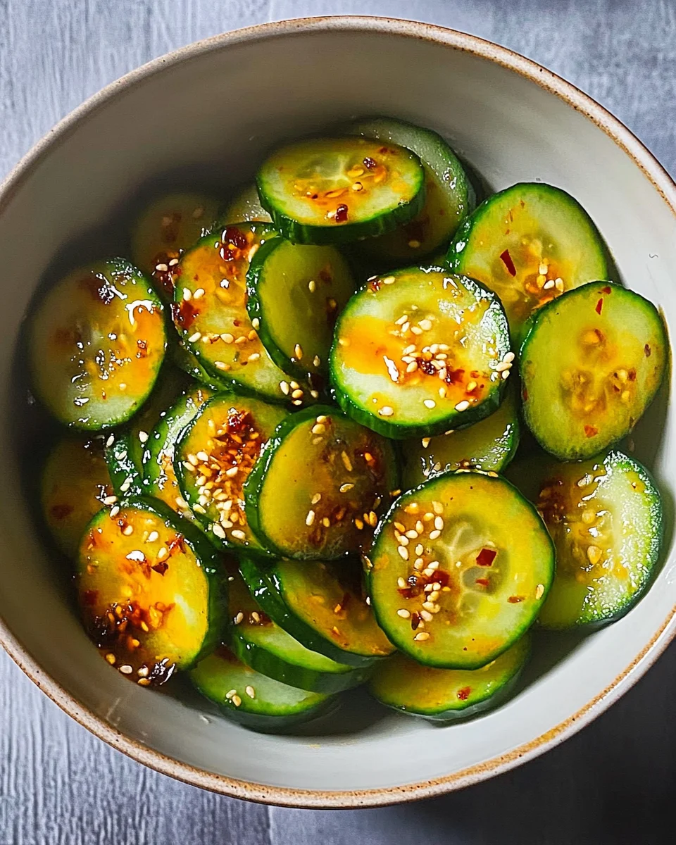 Easy Asian Cucumber Salad Easy