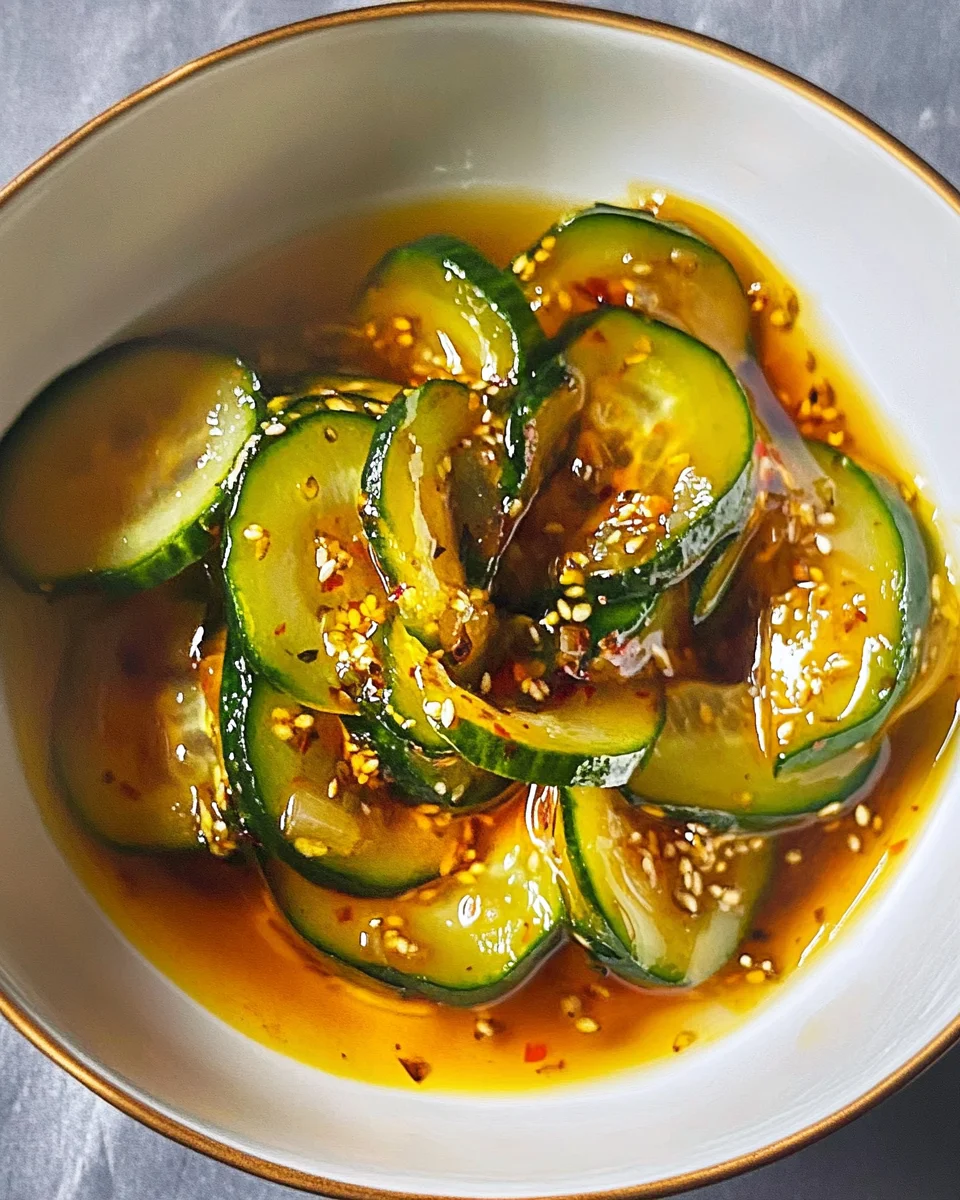 Easy Asian Cucumber Salad Easy