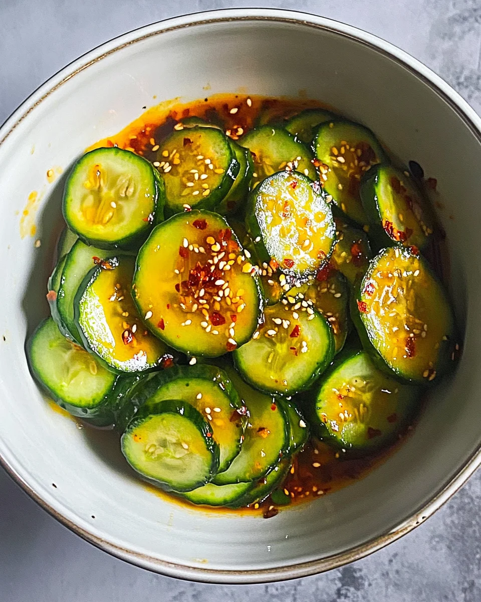 Easy Asian Cucumber Salad Easy