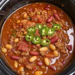 Easy Crockpot Chili