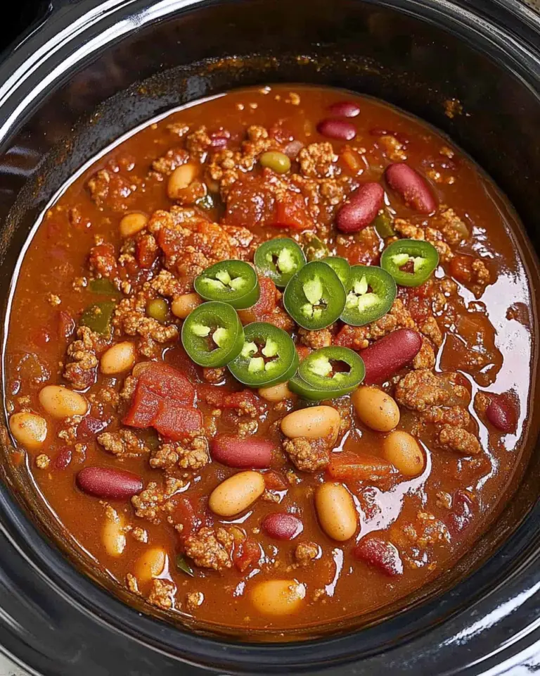Easy Crockpot Chili