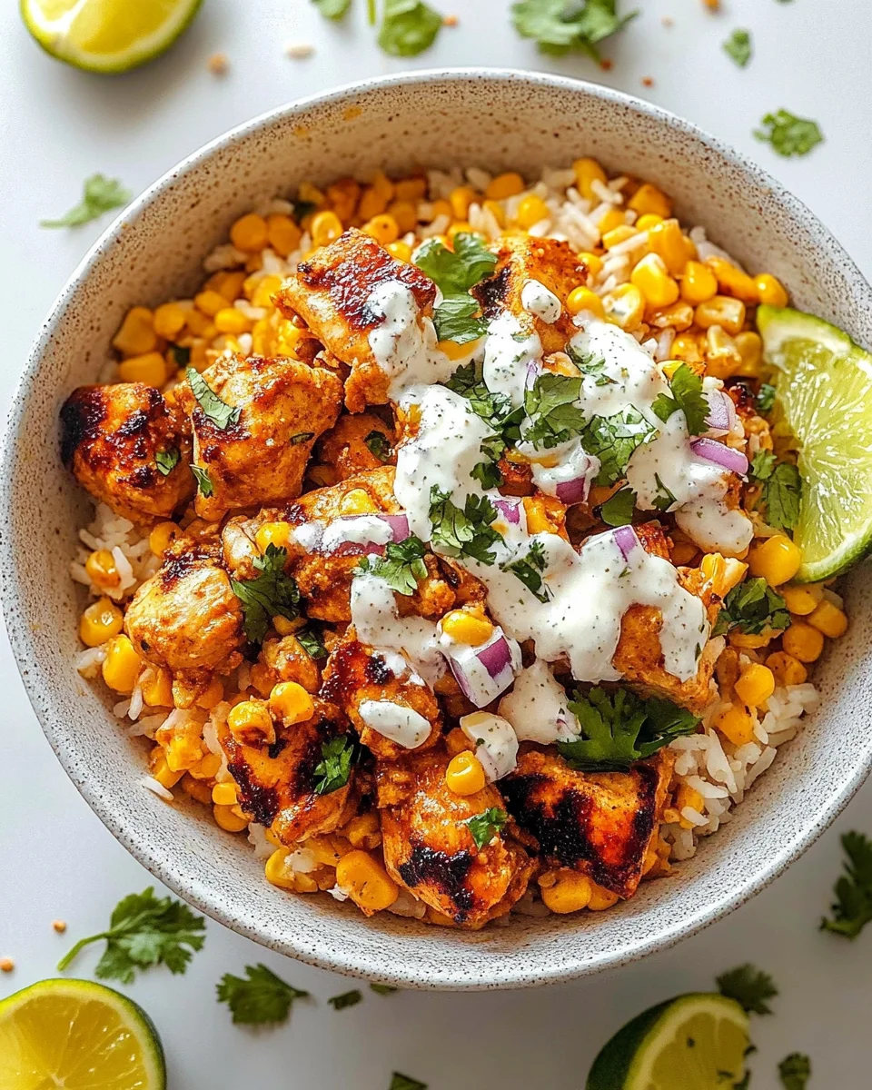 Easy Street Corn Chicken Rice Bowl Easy