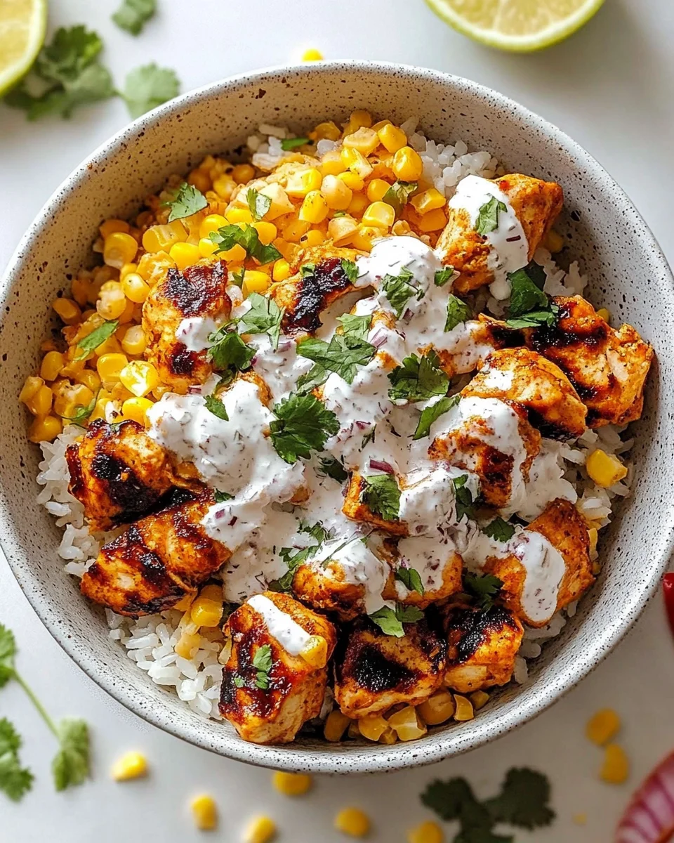 Easy Street Corn Chicken Rice Bowl Easy