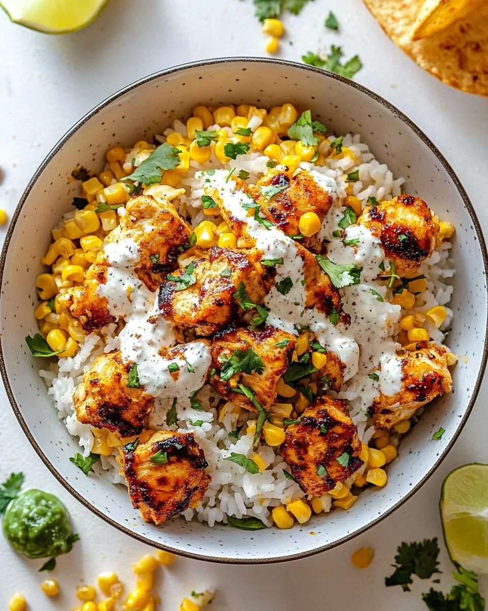 Easy Street Corn Chicken Rice Bowl Easy