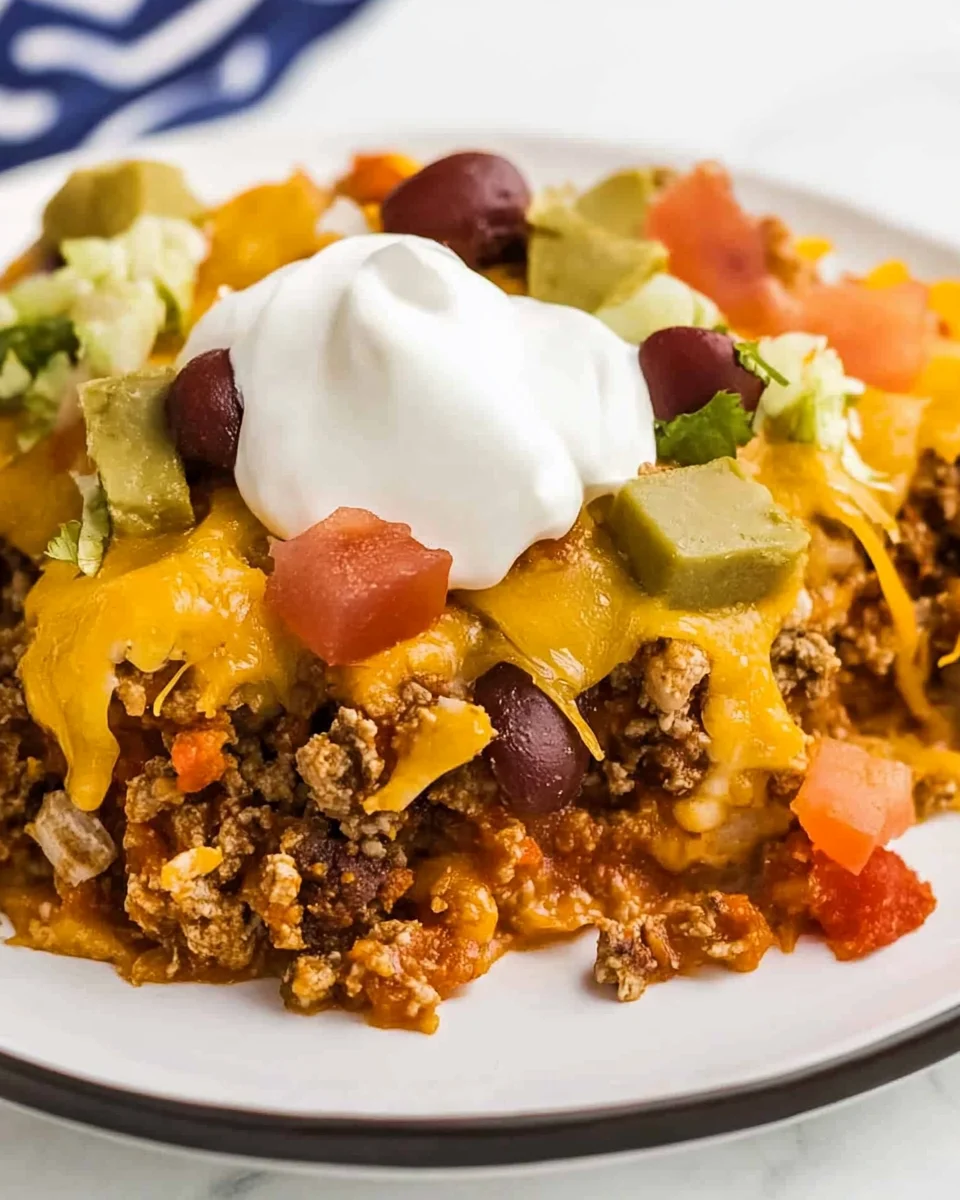 Easy Taco Casserole Easy