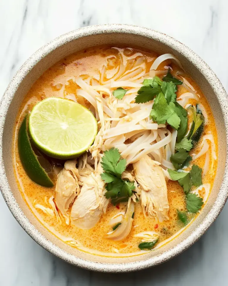 Easy Thai Chicken Curry Soup