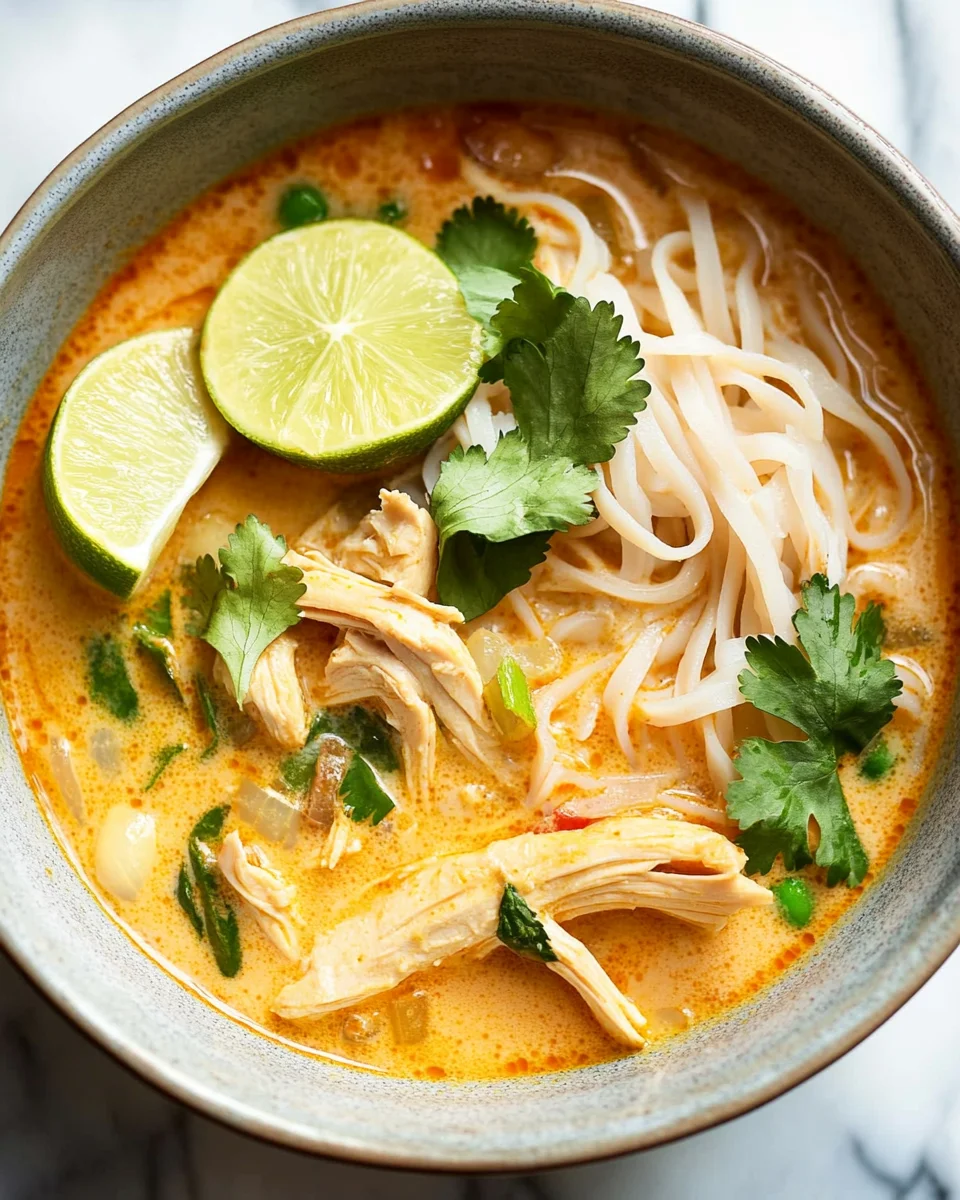 Easy Thai Chicken Curry Soup Easy