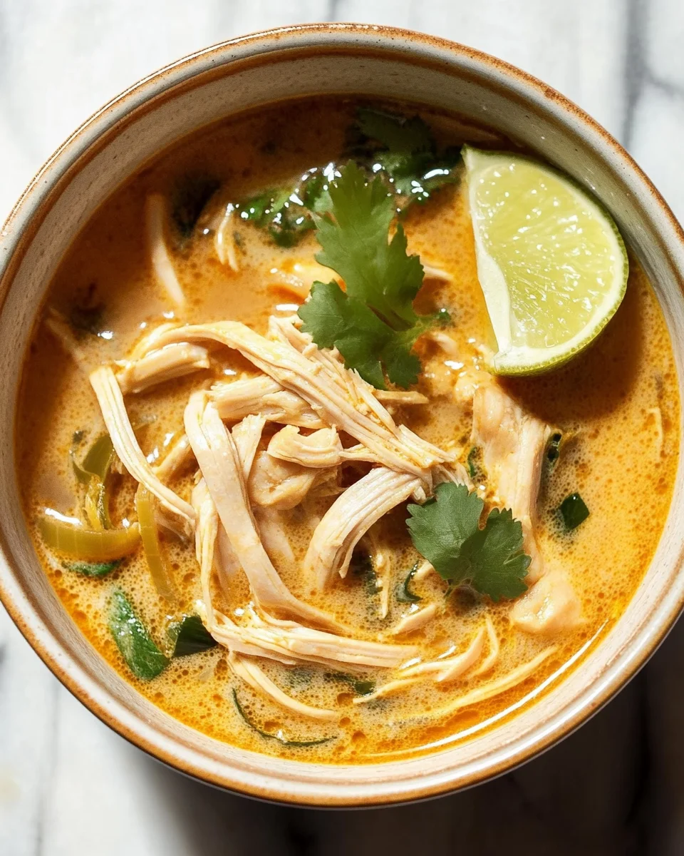 Easy Thai Chicken Curry Soup Easy