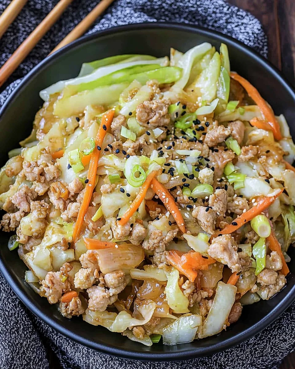 Egg Roll in a Bowl Egg
