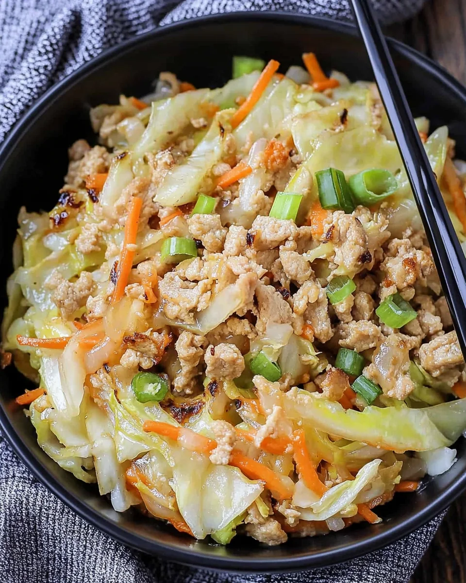 Egg Roll in a Bowl Egg