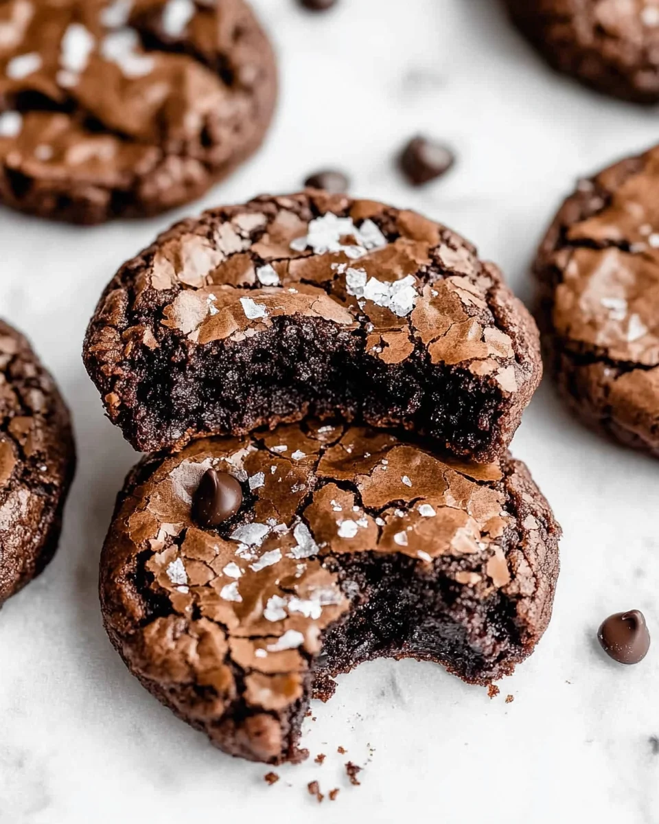 Fudgy Chewy Brookies (Browkies) Fudgy
