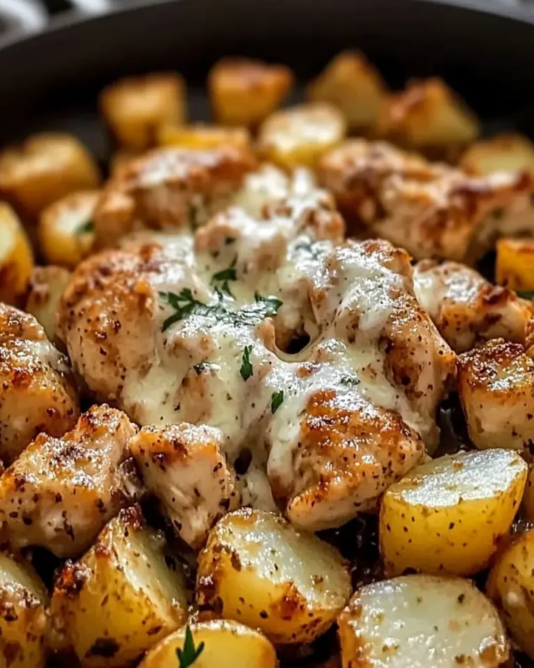 Garlic Parmesan Chicken and Potatoes (One-Pan Dinner)