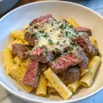 Garlic Parmesan Steak Pasta Garlic Parmesan Steak Pasta