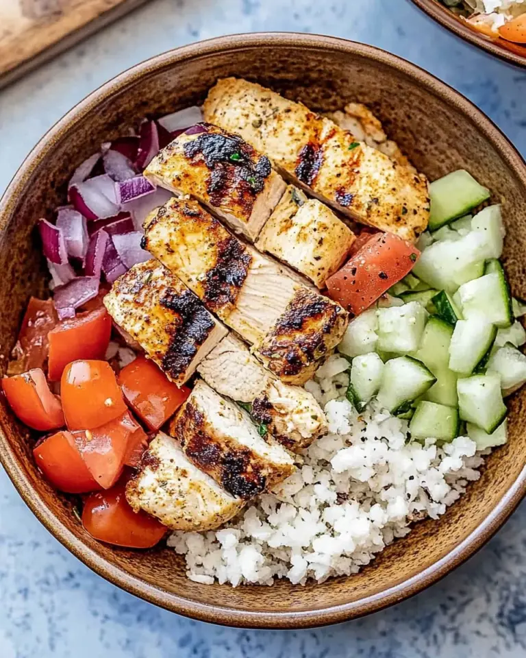 Greek Chicken Bowl