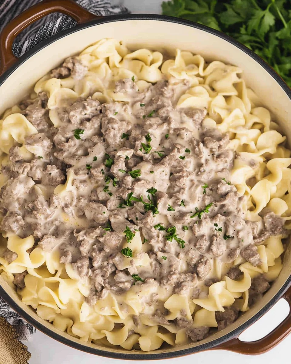 Ground Beef Stroganoff Ground