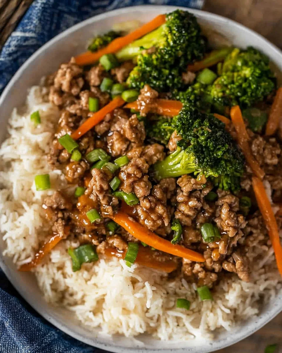 Ground Turkey Teriyaki Stir Fry Ground