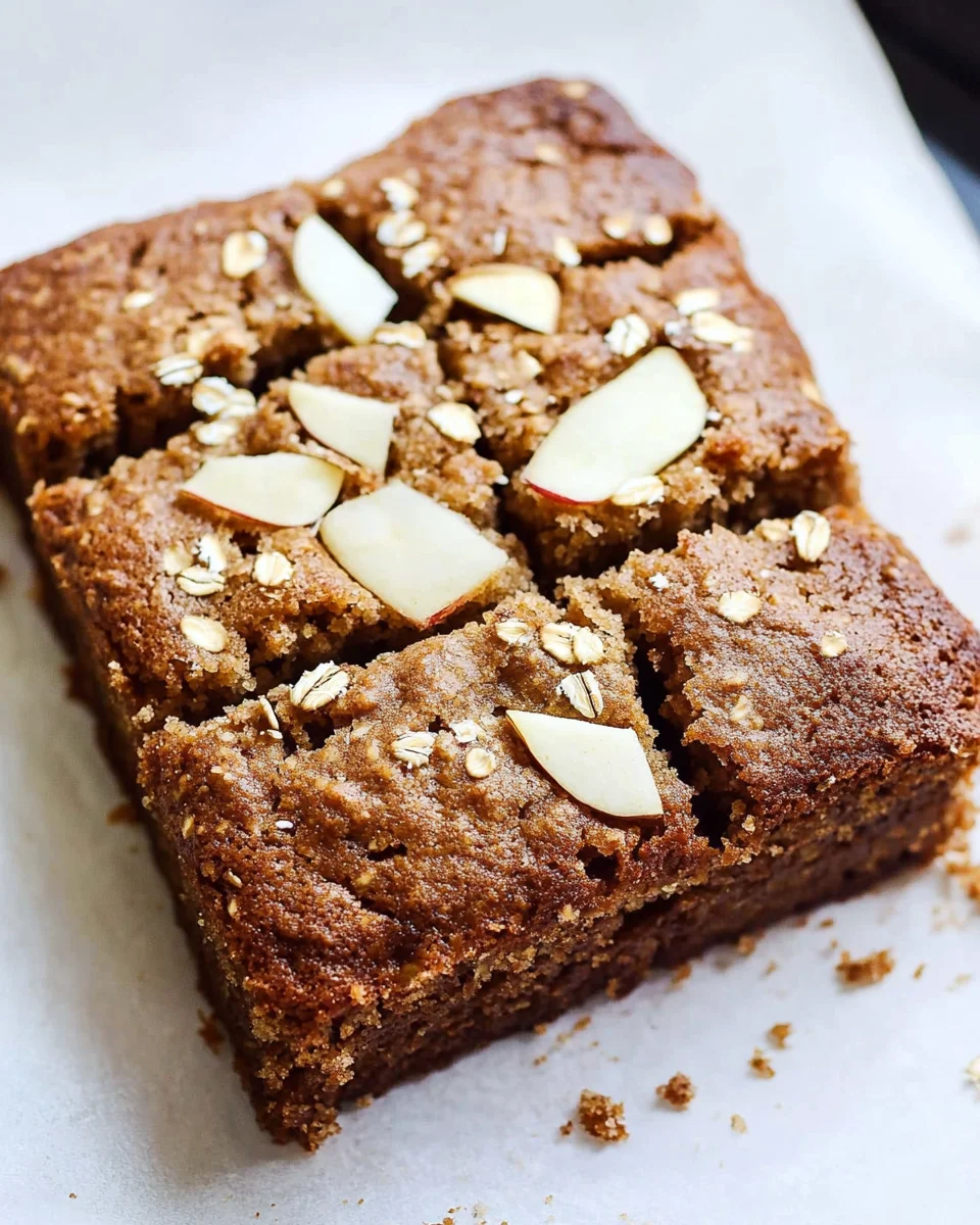 Healthy Breakfast Oatmeal Apple Cake Healthy
