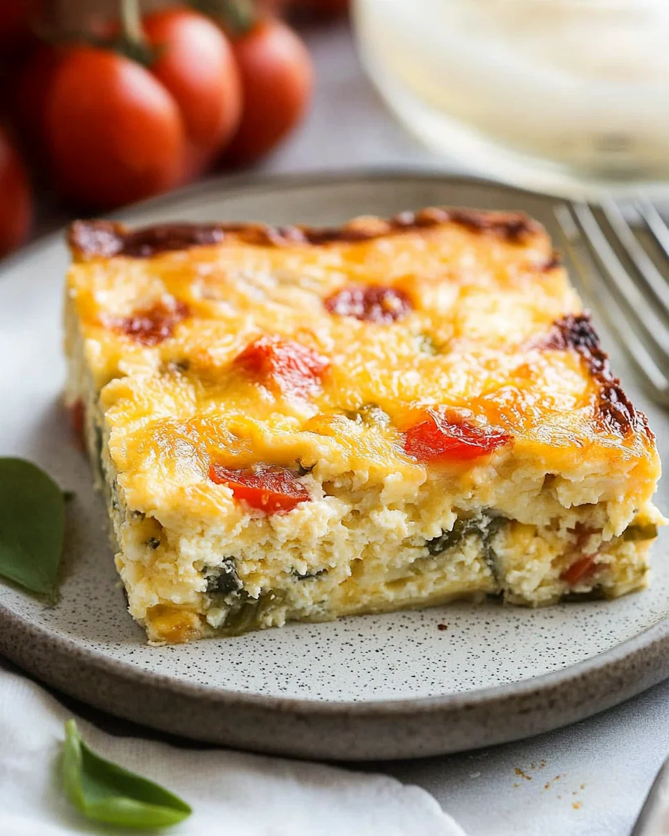 Healthy Cottage Cheese Egg Bake Healthy
