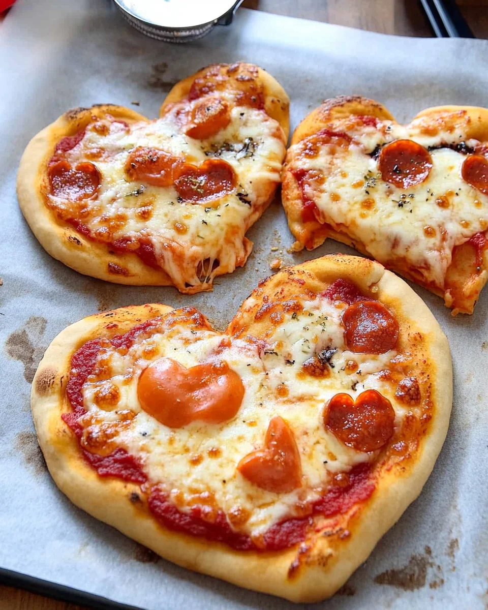 Heart-Shaped Pizza Heart-Shaped