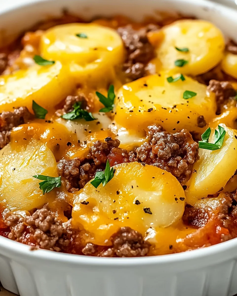 Hobo Casserole Ground Beef Hobo