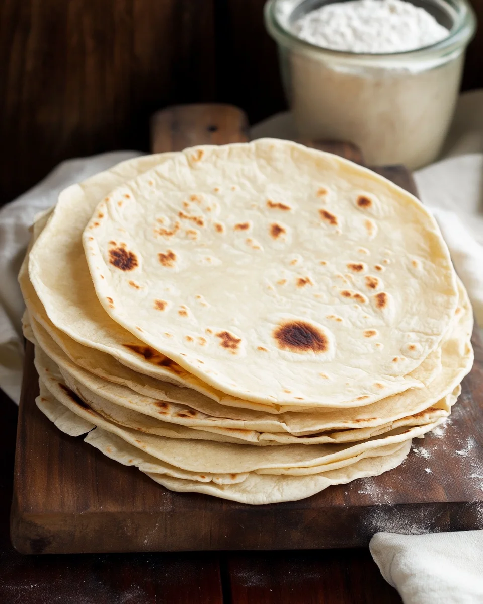 Homemade Flour Tortillas
