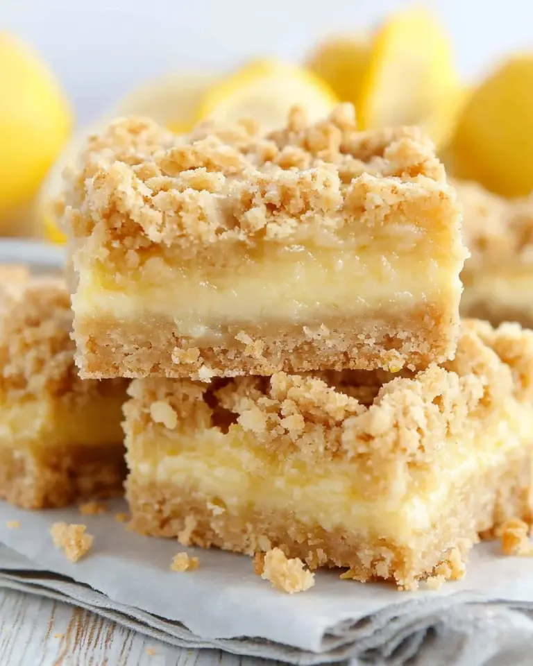 Homemade Lemon Crumb Bars