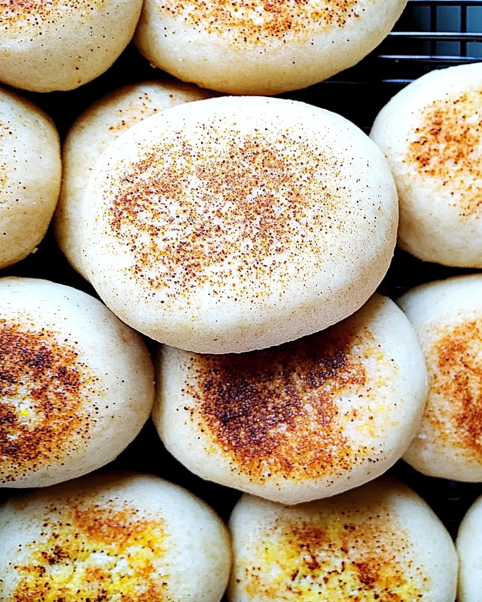 Homemade Sourdough English Muffins Homemade