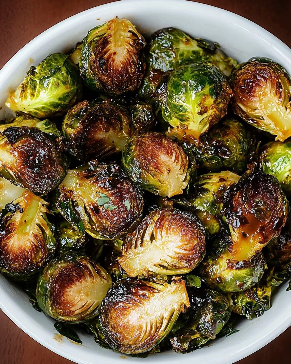 Honey Balsamic Brussels Sprouts 20 Honey Balsamic Brussels Sprouts