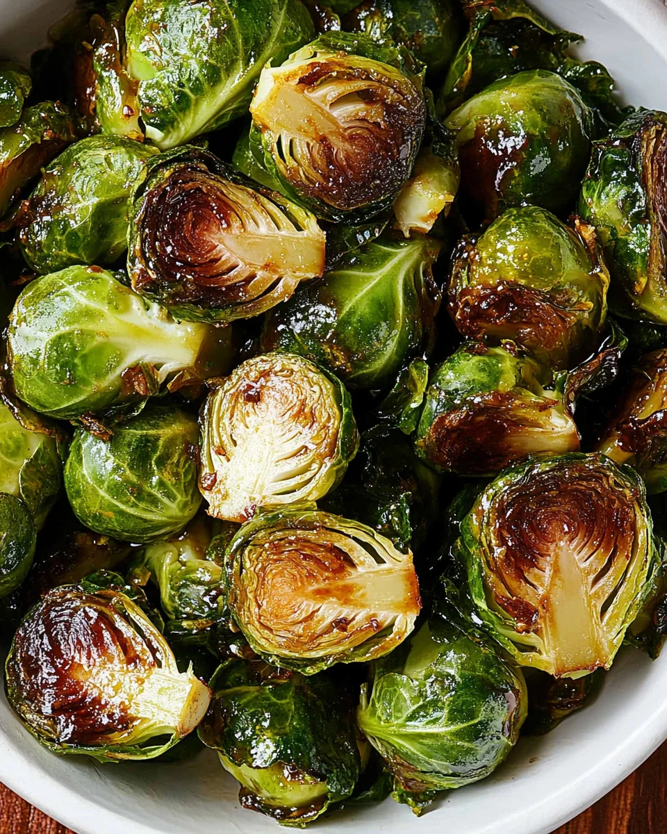 Honey Balsamic Brussels Sprouts 21 Honey