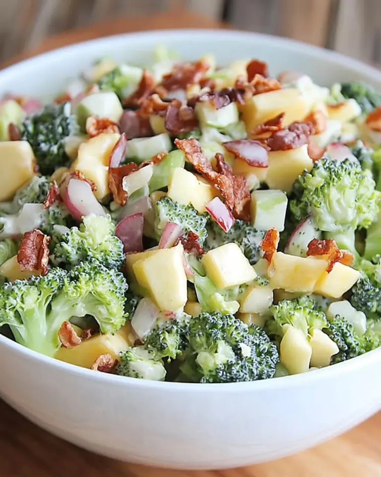 Honeycrisp Apple and Broccoli Salad