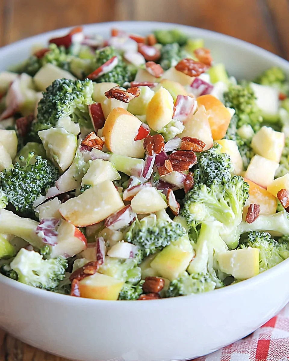 Honeycrisp Apple and Broccoli Salad Honeycrisp